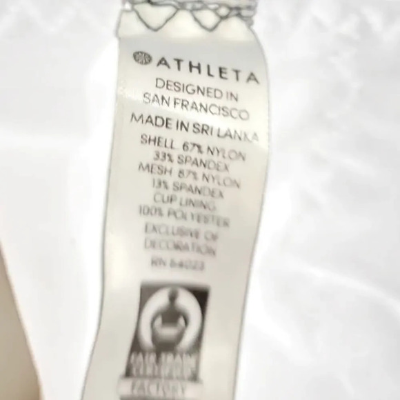 Athleta Gigi Bra Black Size S - Picture 8 of 9